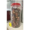 Image 2 : LARGE CONTAINER FILLED WITH PENNIES