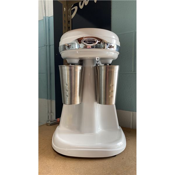 HAMILTON BEACH ECLECTRICS ALL-METAL DOUBLE SPINDLE MILKSHAKE MAKER