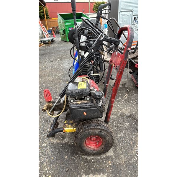 GAS POWERED PRESSURE WASHER WITH WAND