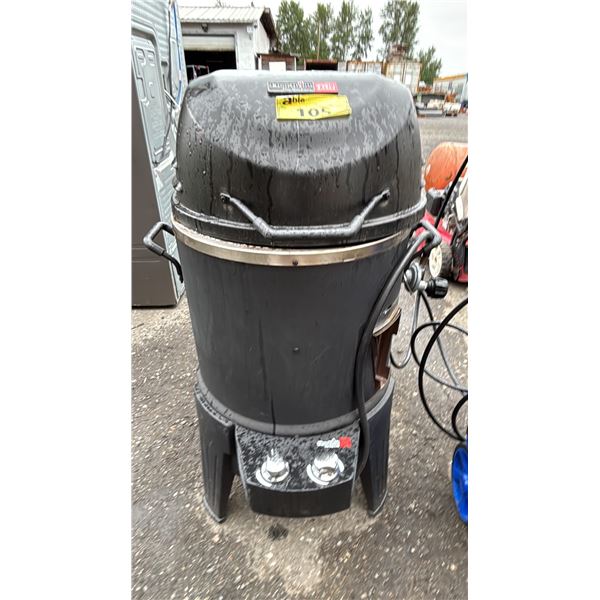 CHAR-BROIL THE BIG EASY TRU-INFRARED PROPANE 3-IN-1 SMOKER, ROASTER 7 GRILL