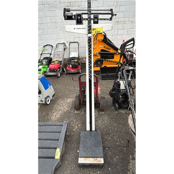 HEALTH O METER MECHANICAL BEAM SCALE