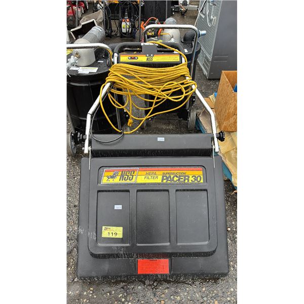 NSS SUPER SUCTION PACER 30 COMMERCIAL WIDE-AREA UPRIGHT VACUUM