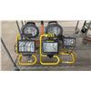 Image 1 : GROUP OF (4) WORK LIGHTS