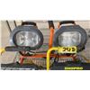 Image 2 : GROUP OF (4) WORK LIGHTS