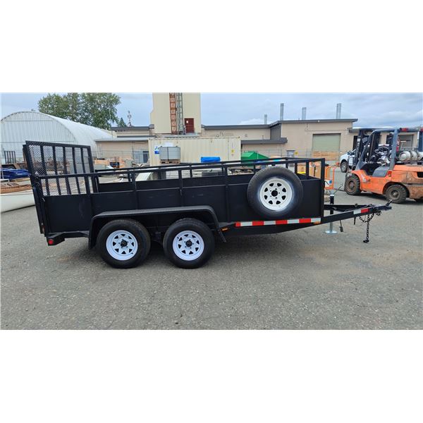 UBILT CARGO TRAILER, BLACK,