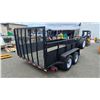 Image 8 : UBILT CARGO TRAILER, BLACK,