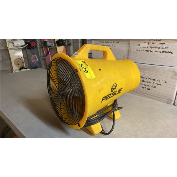 PELSUE THERMOPLASTIC AXIAL BLOWER