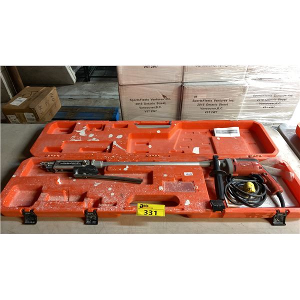 MILWAUKEE SCREW DRIVER WITH PAM DRIVE EXTENDER & CASE