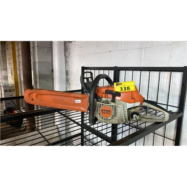 STIHL GAS POWERED CHAIN SAW
