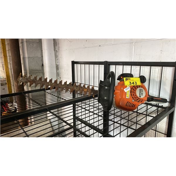 STIHL GAS POWERED HS45 HEDGE TRIMMER
