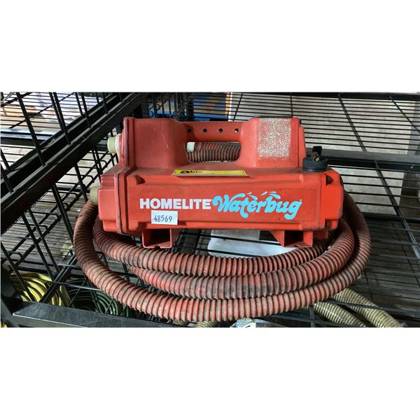 HOMELIGHT WATERBUG P100-1 GAS POWERED MULTIPURPOSE PUMP WITH HOSE