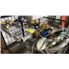 Image 1 : ASSORTED TOOLS INCLUDING DEWALT CORDED IMPACT DRIVERS, DRILLS, MAKITA COMPOUND MITER SAW AND MORE