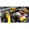 Image 6 : ASSORTED POWER TOOLS INCLUDING PORTER-CABLE RECIPROCATING SAW , DEWALT GRINDER, MAKITA DRILL AND