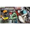 Image 3 : ASSORTED POWER TOOLS INCLUDING DEWALT DRILL, BOSTITCH NAILER, MAKITA SAW AND MORE