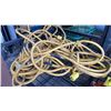 Image 3 : INDUSTRIAL GRADE HEAVY DUTY EXTENSION CORD AND (3) STRING WORK LIGHTS