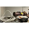 Image 3 : SHELF OF ASSTD. DIVING EQUIPMENT: DIVING VEST, OXYGEN TANK, HOSES & MORE