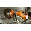 Image 3 : STIHL TS-410 GAS CUT-OFF SAW WITH BLADES
