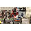 Image 4 : SHELF OF ASSTD COLLECTIBLE FIGURES: UFC, MARVEL, STAR WARS, NHL, GI JOE & MORE