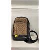 Image 1 : GENUINE COACH C8356 GRAHAM PACK IN COLORBLOCK KHAKI SIGNATURE C CANVAS W/LEATHER TRIM