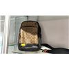 Image 2 : GENUINE COACH C8356 GRAHAM PACK IN COLORBLOCK KHAKI SIGNATURE C CANVAS W/LEATHER TRIM