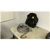 Image 1 : BACK PACK & GALVANIZED STEEL WINCH CABLE WITH LARGE, HEAVY-DUTY HOOK
