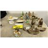 Image 4 : COLLECTION OF ASSTD. PORCELAIN & POLYRESIN FIGURINES