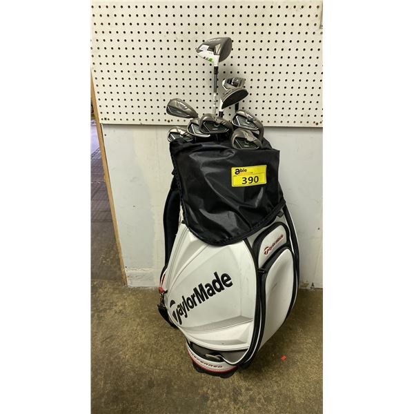 TAYLORMADE R11S GOLD BAG WITH TAYLORMADE CLUBS