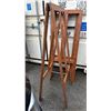 Image 3 : VINTAGE WOODEN A FRAMES