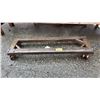 Image 1 : VINTAGE RUSTIC 4 WHEEL WOODEN TROLLEY