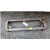 Image 2 : VINTAGE RUSTIC 4 WHEEL WOODEN TROLLEY