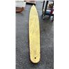 Image 3 : VINTAGE WOODEN PADDLE BOARD 16FT APPROX. LENGTH