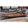 Image 1 : VINTAGE WOODEN BOAT 12.5 FT APPROX. LONG