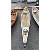 Image 4 : CLIPPER FIBERGLASS CANOE WITH PADDLES 17FT APPROX. LONG