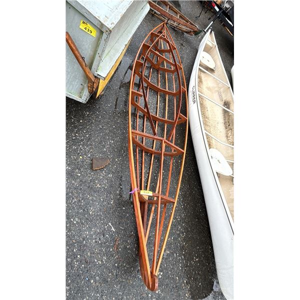 WOODEN CANOE FRAME