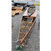 Image 4 : VINTAGE WOODEN CANOE FRAME 16FT APPROX. LONG