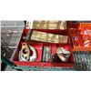 Image 2 : SHELF OF PIGEONHOLE STORAGE CONTAINERS OF ASSORTED SCREWS, SPRING PINS, SNAP RINGS & MORE
