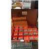 Image 5 : SHELF OF PIGEONHOLE STORAGE CONTAINERS OF ASSORTED SCREWS, SPRING PINS, SNAP RINGS & MORE