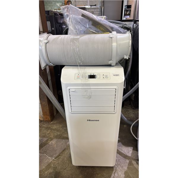 HISENSE 5000 BTU PORTABLE AIR CONDITIONER WITH HOSE & REMOTE