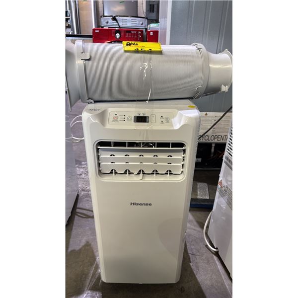HISENSE 5500 BTU PORTABLE AIR CONDITIONER WITH HOSE & REMOTE