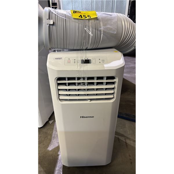 HISENSE 5000 BTU PORTABLE AIR CONDITIONER WITH HOSE & REMOTE