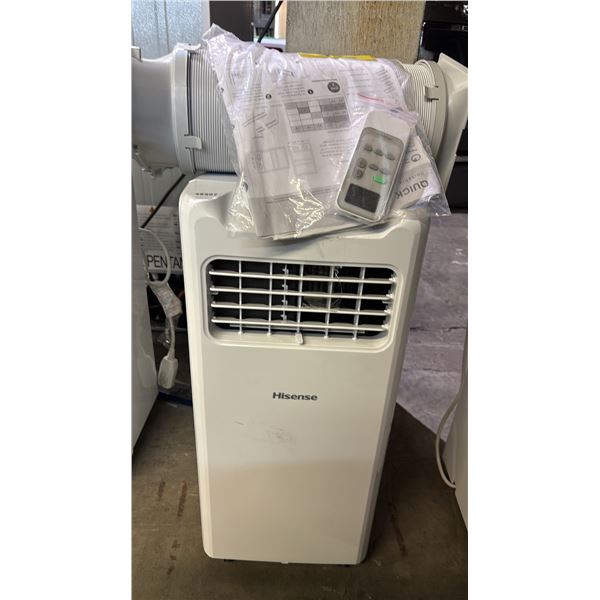 HISENSE 5500 BTU PORTABLE AIR CONDITIONER WITH HOSE & REMOTE