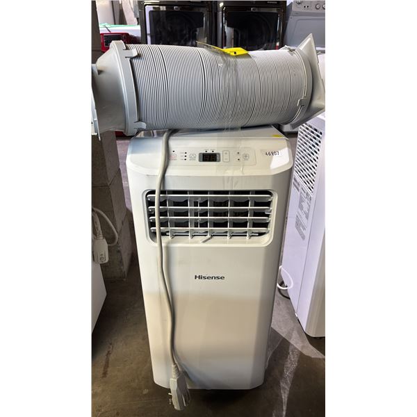 HISENSE 5000 BTU PORTABLE AIR CONDITIONER WITH HOSE & REMOTE