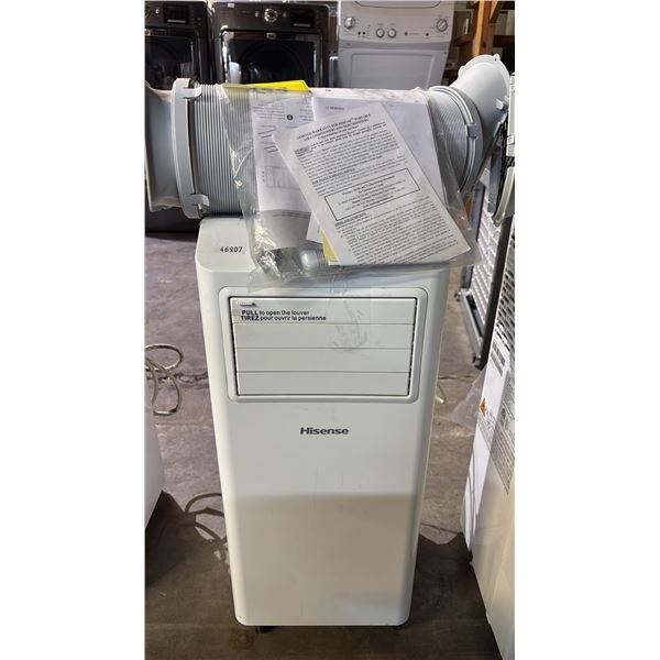 HISENSE 5000 BTU PORTABLE AIR CONDITIONER WITH HOSE & REMOTE