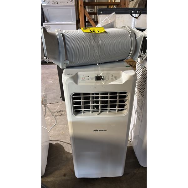 HISENSE 5000 BTU PORTABLE AIR CONDITIONER WITH HOSE & REMOTE