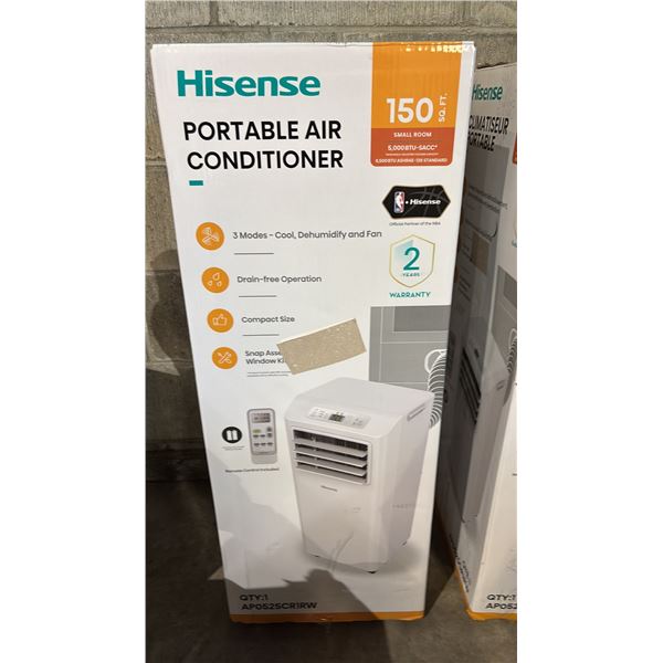 HINSENSE 5000 BTU PORTABLE AIR CONDITIONER *IN BOX*