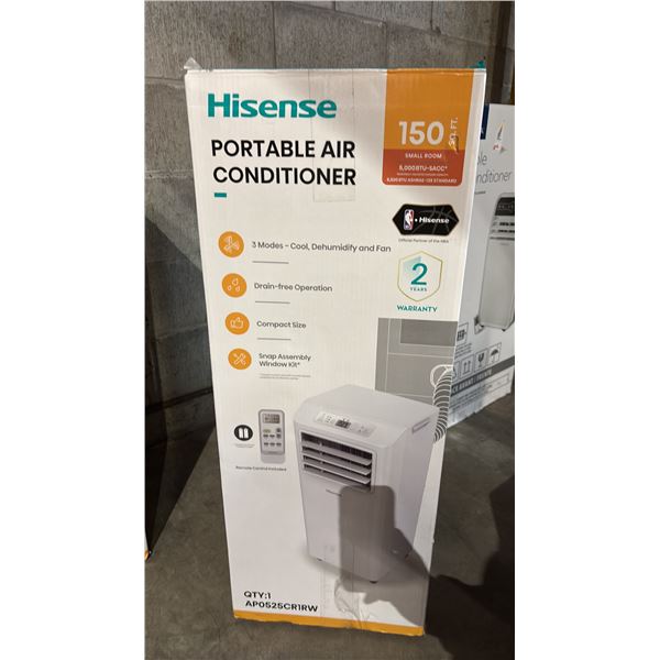 HINSENSE 5000 BTU PORTABLE AIR CONDITIONER *IN BOX*