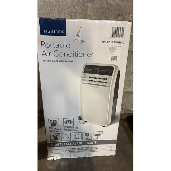 INSIGNIA 7500 BTU PORTABLE AIR CONDITIONER