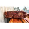 Image 4 : BUNDLE OF ASSORTED LENGTH AND WIDTH NOTCHED/FITTED DOUGLAS FIR LAMINATE WOOD UP TO 7.5' LONG