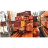 Image 3 : BUNDLE OF ASSORTED LENGTH AND WIDTH NOTCHED/FITTED DOUGLAS FIR LAMINATE WOOD UP TO 17.5' LONG