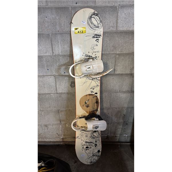 SIGNAL SNOWBOARD WITH BINDINGS
